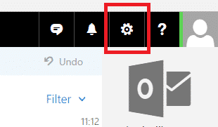 Outlook.com Options Icon