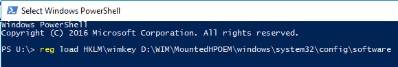 Errors when trying to inject offline Windows Updates into a mounted WIM 2