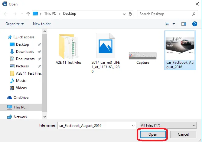 How to Add an Image to a PDF with Able2Extract Pro 11 14