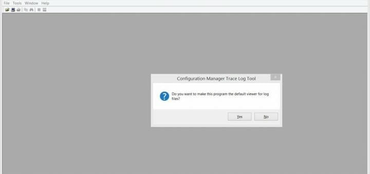 CMTrace Bundled with Configuration Manager Client Install