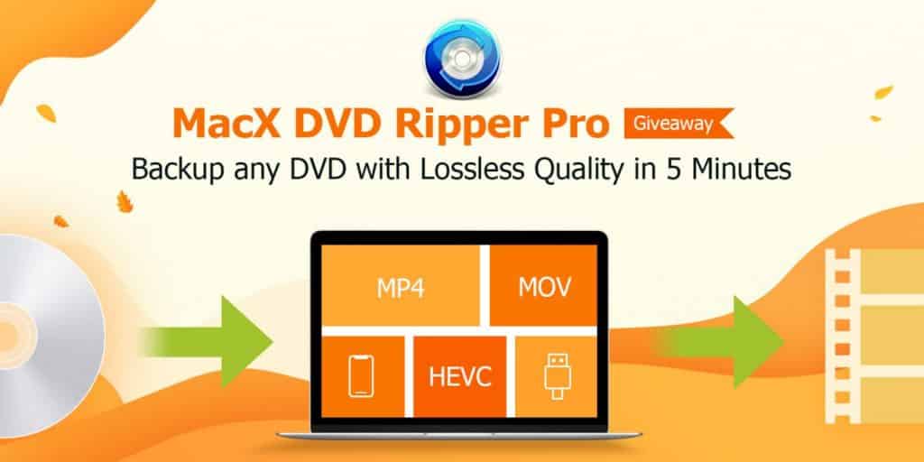 MacX DVD Ripper Pro – Backup and DVD ripping in 5 Mins [Giveaway]