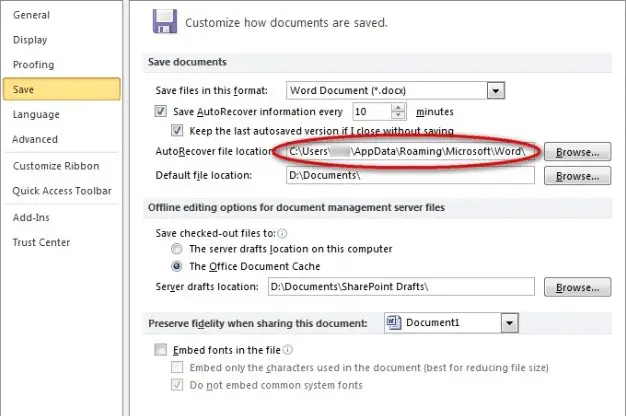 Two Ways to Successfully Recover Unsaved Word Document on Windows 7