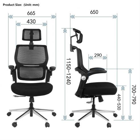 Flexi-Chair BackSupport Office Chair Review 1